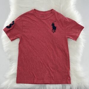Polo Ralph Lauren Short Sleeve Tee - Heathered Red - Small